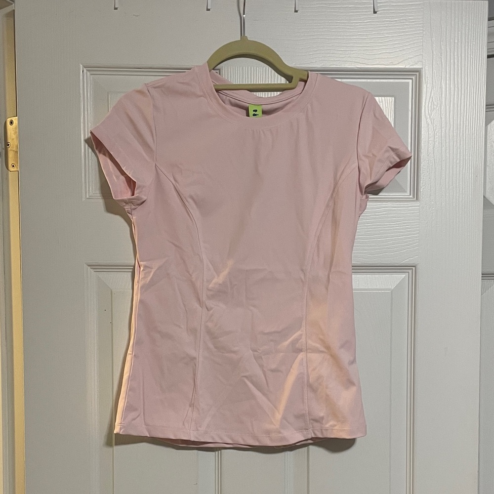 Light Pink Short Sleeve Active Tee